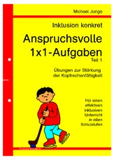 Inklusion konkret anspruchsvolle 1x1-Aufgaben, Teil 1.pdf